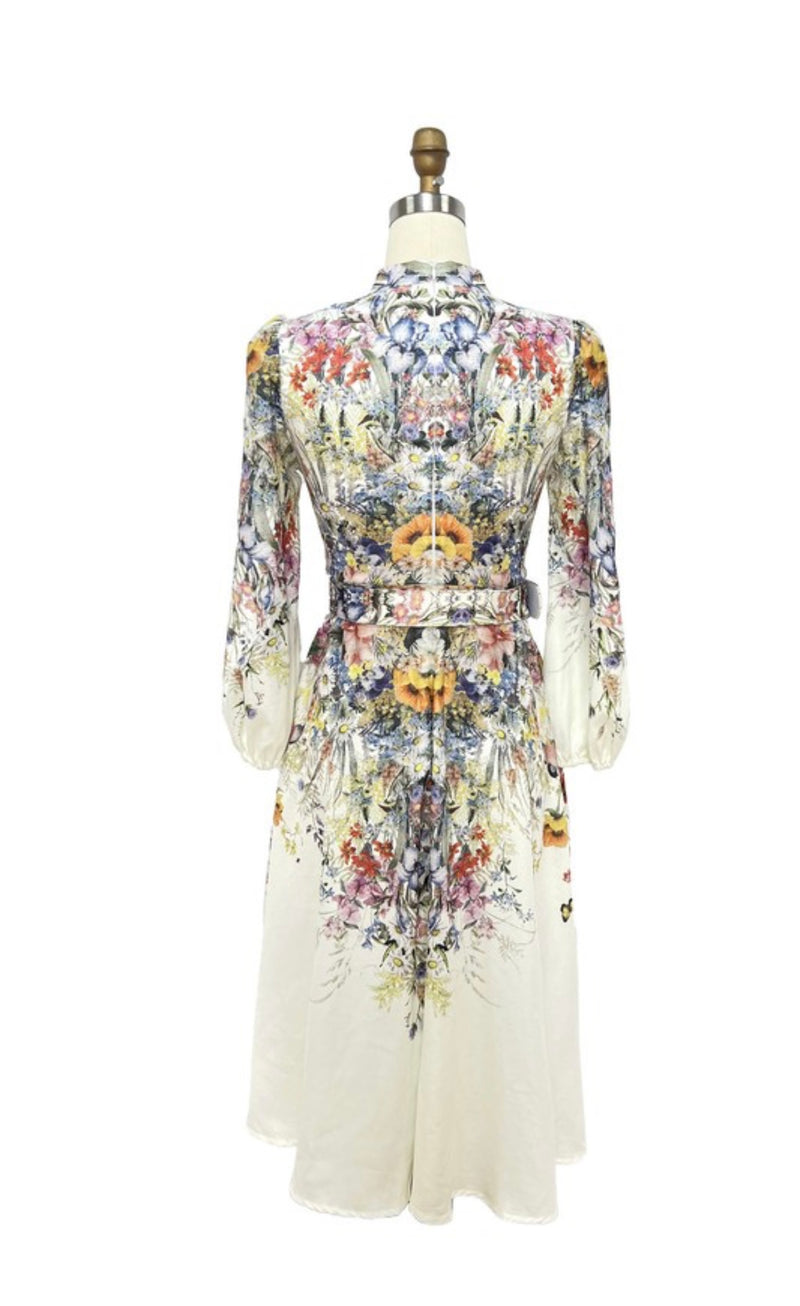 Myra Floral Printed Dress