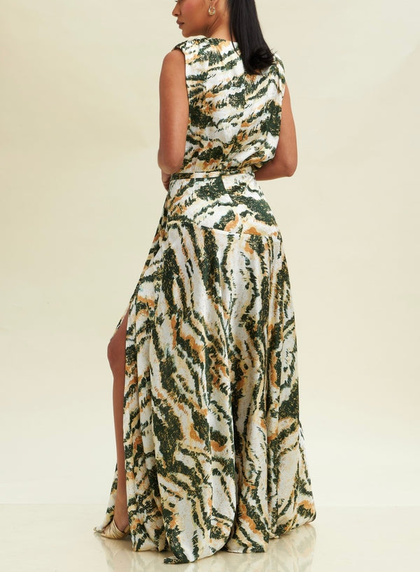 Safari Maxi Dress