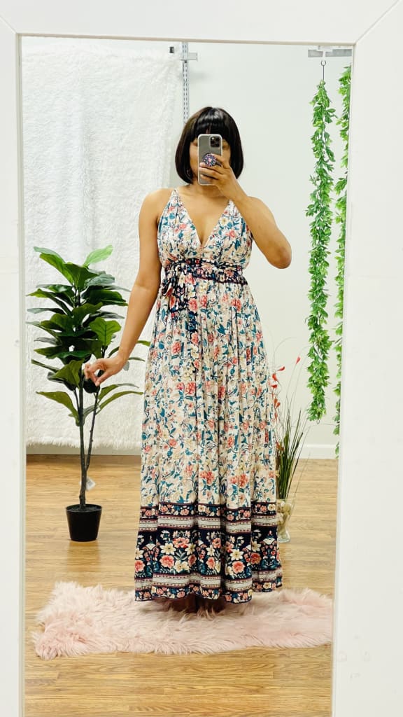 Princess maxi dress - M / Off white
